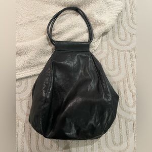 NWOT COS BLACK LEATHER PURSE